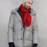 Nero Navy Moss Stitch 100% Cashmere Gloves