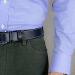 Olive Cotton Jeans