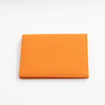Orange & Brown Billfold Card Holder