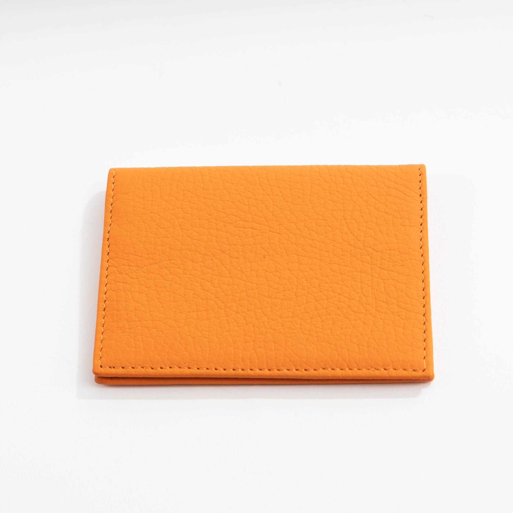 Orange & Brown Billfold Card Holder