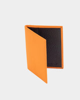 Orange & Brown Billfold Card Holder
