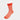 Orange & White Pin Dot Cotton Short Socks