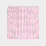 Pink Gingham 100% Cotton Boxer Short