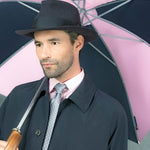 Pink & Navy Golf Umbrella