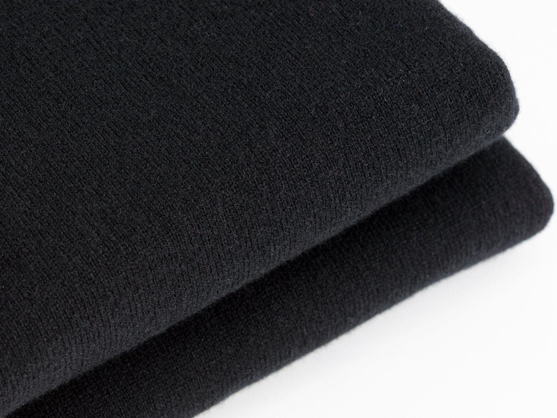 Plain Black Cashmere Sweater