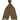 Plain Brown 100% Cashmere Scarf