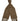 Plain Brown 100% Cashmere Scarf