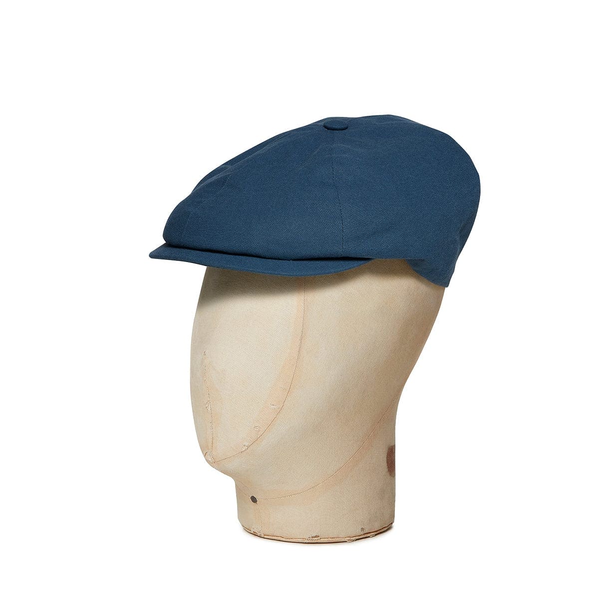 Plain French Blue Cotton Toni Cap