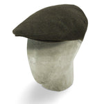 Plain Green Loden Flat Cap