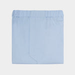 Plain Light Blue 100% Cotton Boxer Short