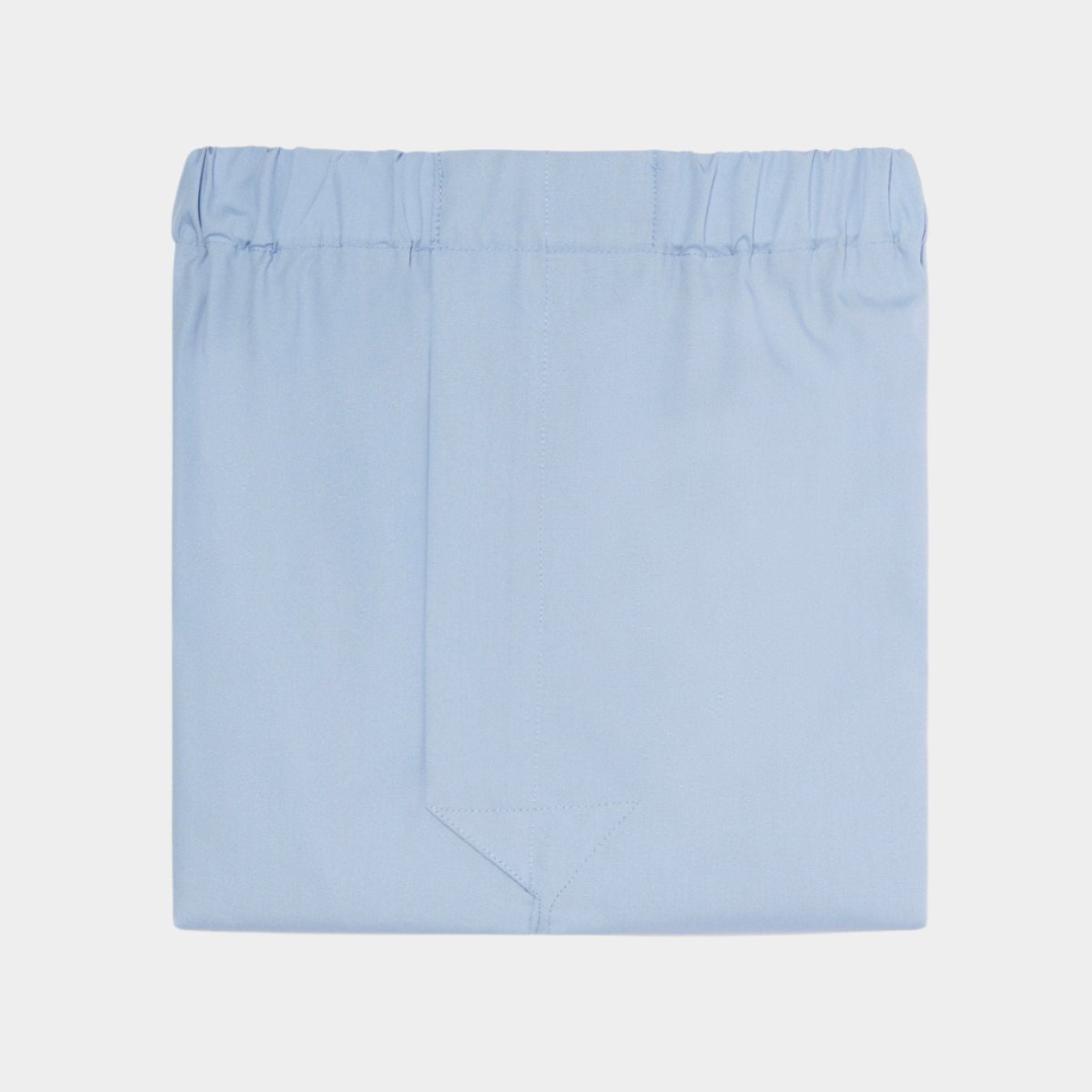 Plain Light Blue 100% Cotton Boxer Short