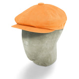 Plain Orange Cotton Gatsby Cap