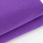 Plain Purple 2-Ply Cashmere V-Neck Sweater