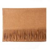 Plain Vicunna Embroidered Cashmere Scarf