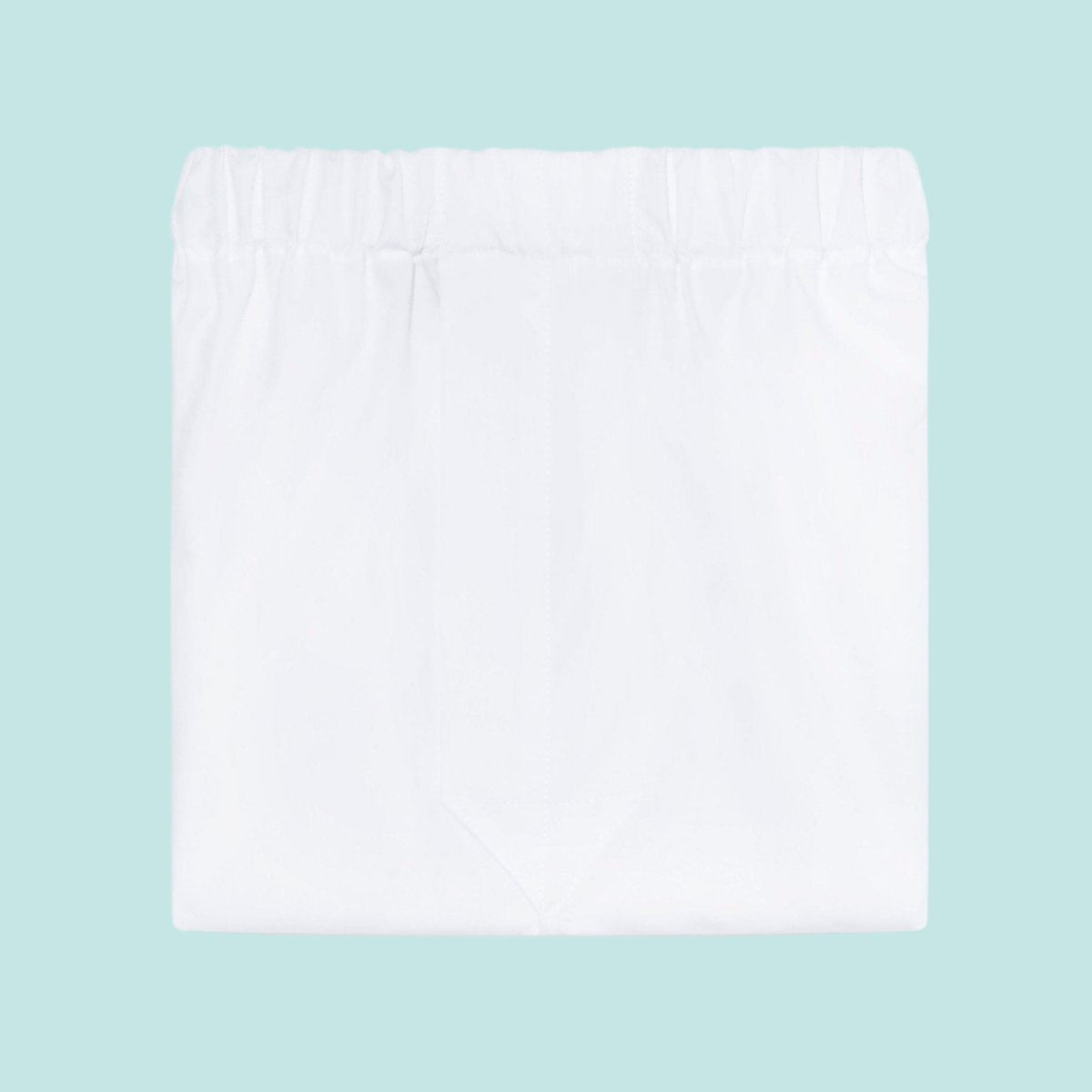 Plain White 100% Cotton Boxer Short