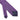 Purple Printed Silk Tie with White Medium Spots