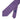 Purple with Blue & White Floral Printed Silk Tie