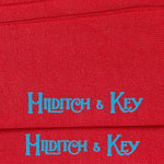 Red Cotton Socks with Contrast Heel & Toe