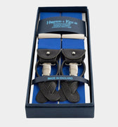 Royal Blue Plain Barathea Braces