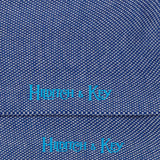 Royal Blue & White Pin Dot Cotton Short Socks