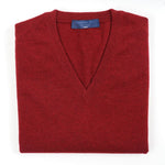 Russet Red Cashmere Vest