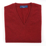 Russet Red Cashmere Vest