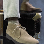 Sanders Hi Top Dirty Buck Suede Chukka Boot