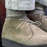 Sanders Hi Top Dirty Buck Suede Chukka Boot