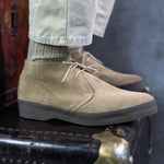 Sanders Hi Top Dirty Buck Suede Chukka Boot