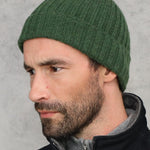 Serpentine Green Cashmere Beanie