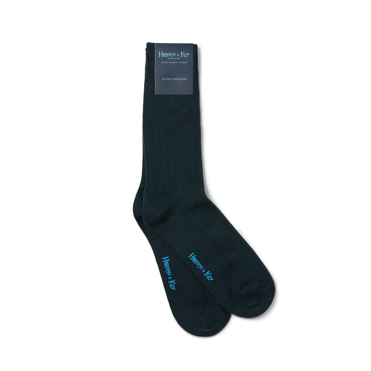 Short Dark Green Heavy Sports Wool Socks