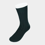Short Dark Green Heavy Sports Wool Socks