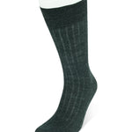 Short Dark Grey Wool Socks