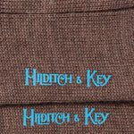 Short Mid Brown Heavy Sports Wool Socks