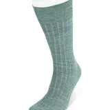 Short Mid Grey Wool Socks