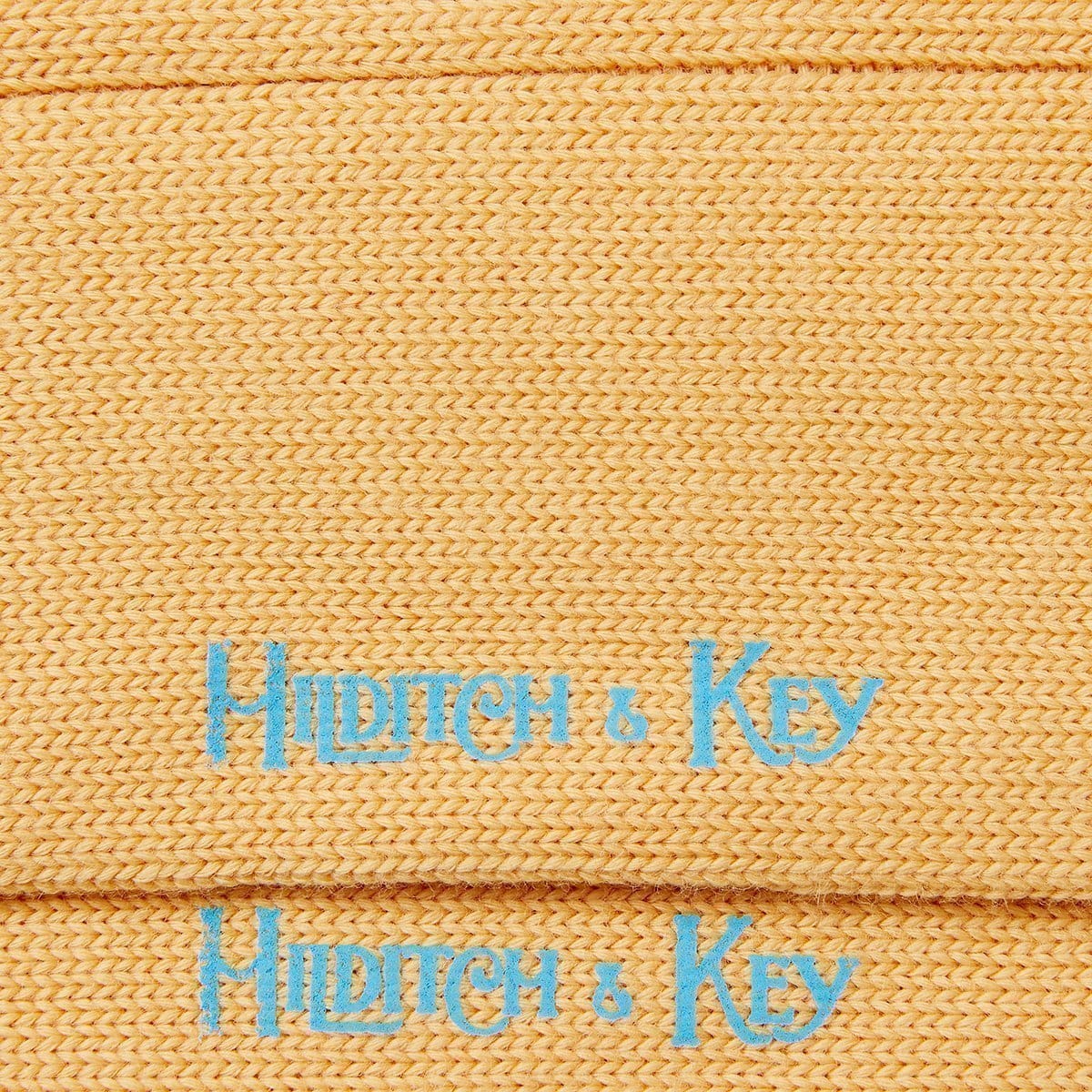 Short Mid Yellow Heavy Sports Wool Socks