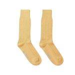 Short Mid Yellow Heavy Sports Wool Socks