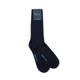 Short Navy Heavy Sports Wool Socks