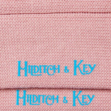 Short Pink Heavy Sports Wool Socks