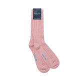 Short Pink Heavy Sports Wool Socks
