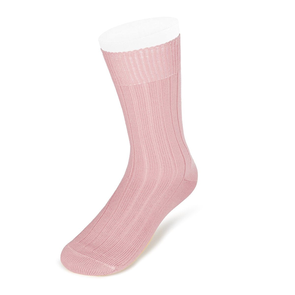 Short Pink Heavy Sports Wool Socks