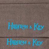 Short Plain Grey Cotton Socks