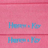 Short Plain Pink Cotton Socks