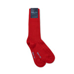 Short Red Heavy Sports Wool Socks