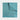 Sky Blue Silk Handkerchief with White Spots