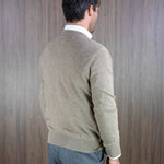 Stone Cashmere Sweater