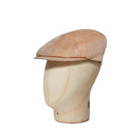 Tan Herringbone Linen Toni Cap