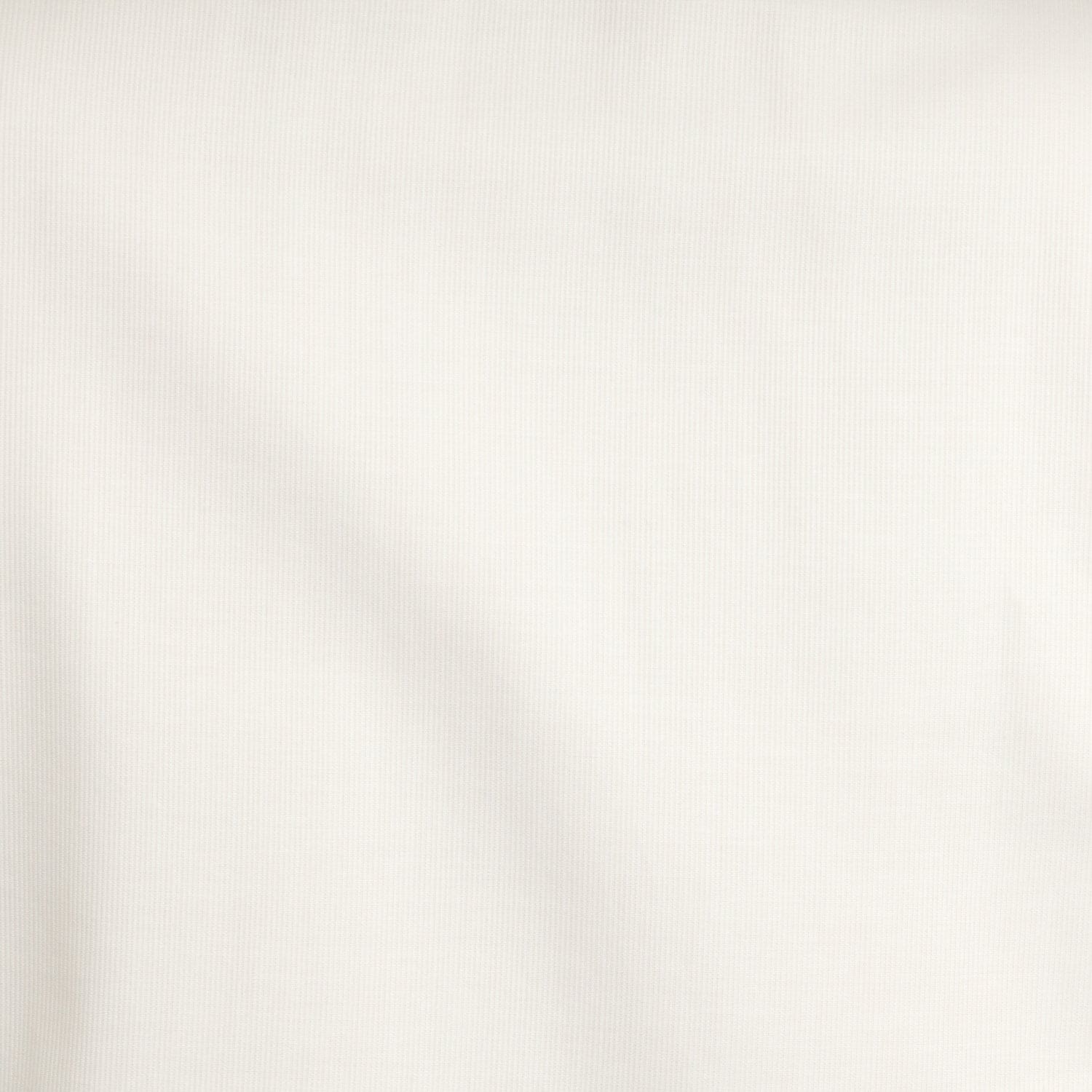 White Cotton Fine Lines Detail