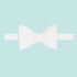 White Marcella Cotton Bow Tie