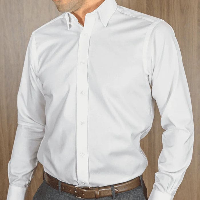 WHITE OXFORD COTTON SHIRT